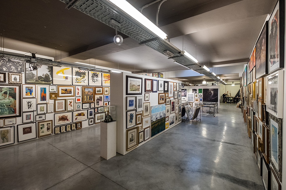 Sala expositiva de Galería Texu