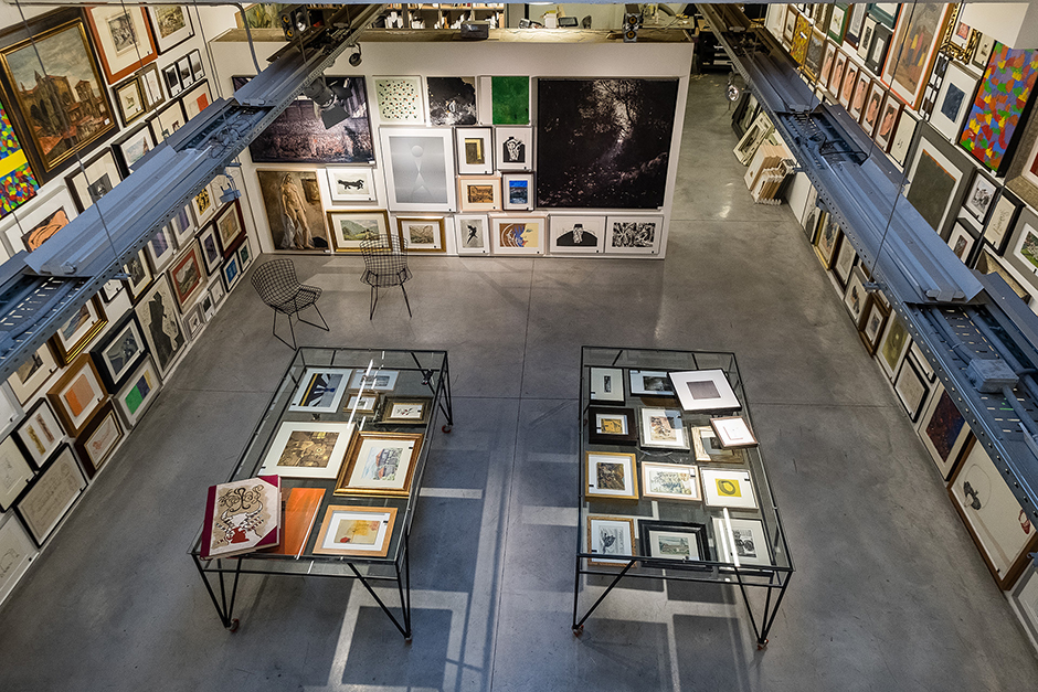 Sala expositiva de Galería Texu
